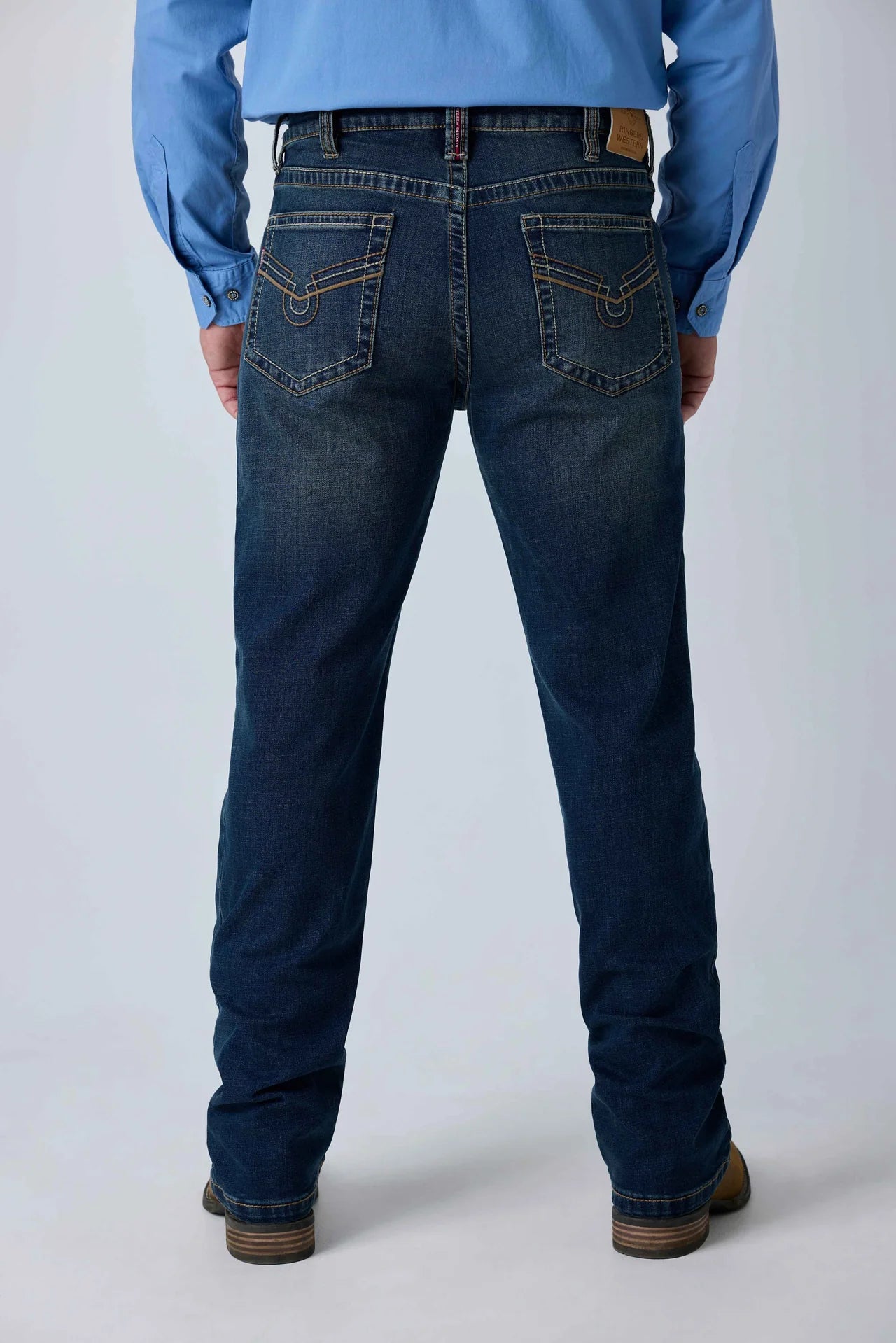 Blaze Mens Relaxed Bootleg Jean