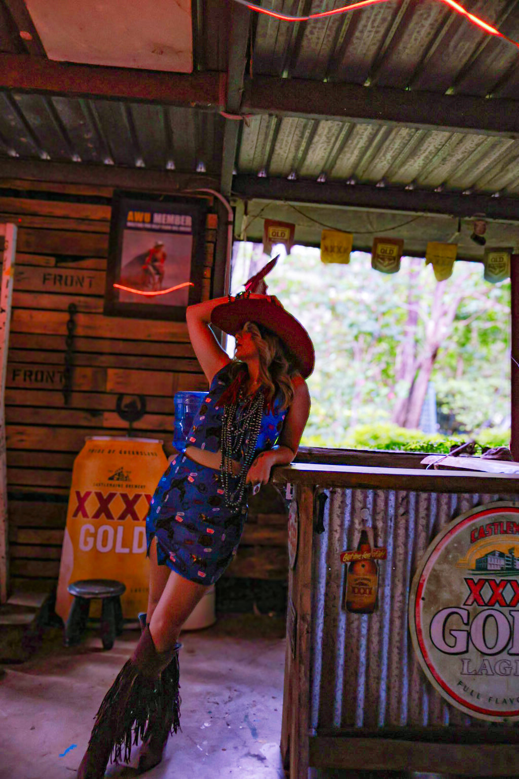 Blue Rodeo Cowgirl Skorts