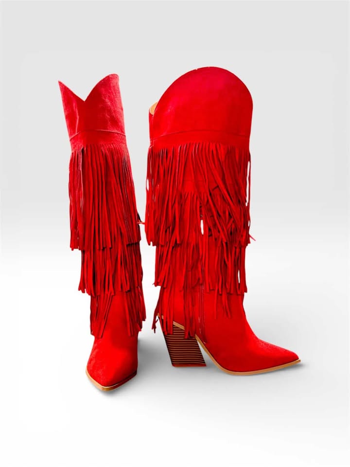 Hot Stepper Tassel Boots