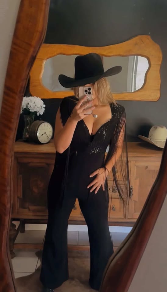 Sittin Pritty Fringe Jumpsuit