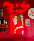 Buckin Red Painting 01