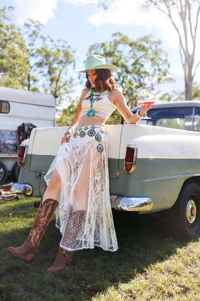 Ella Elegant Lace Skirt