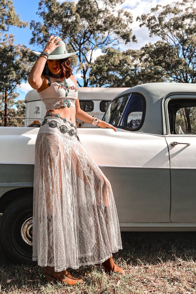 Ella Elegant Lace Skirt
