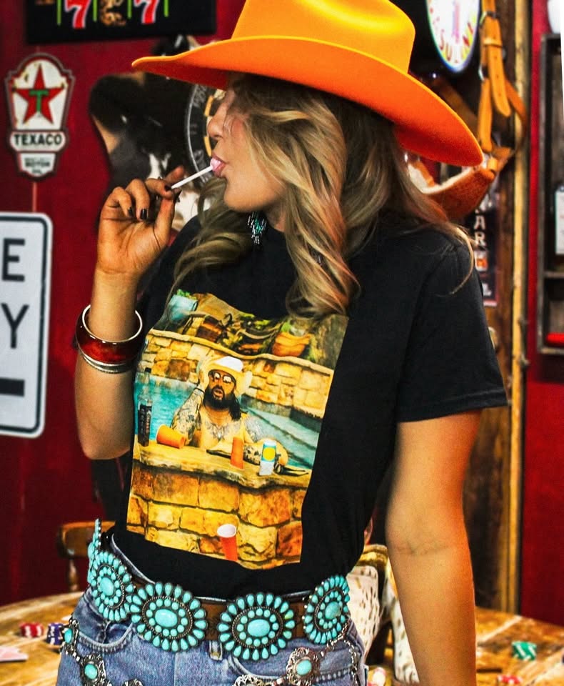 Pool Time Western Tee