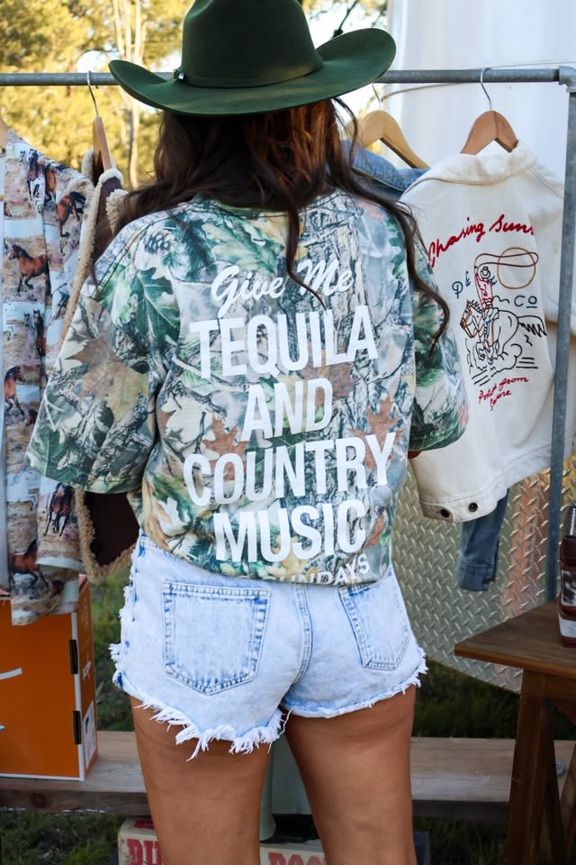 The Tequila & Country Music Tee