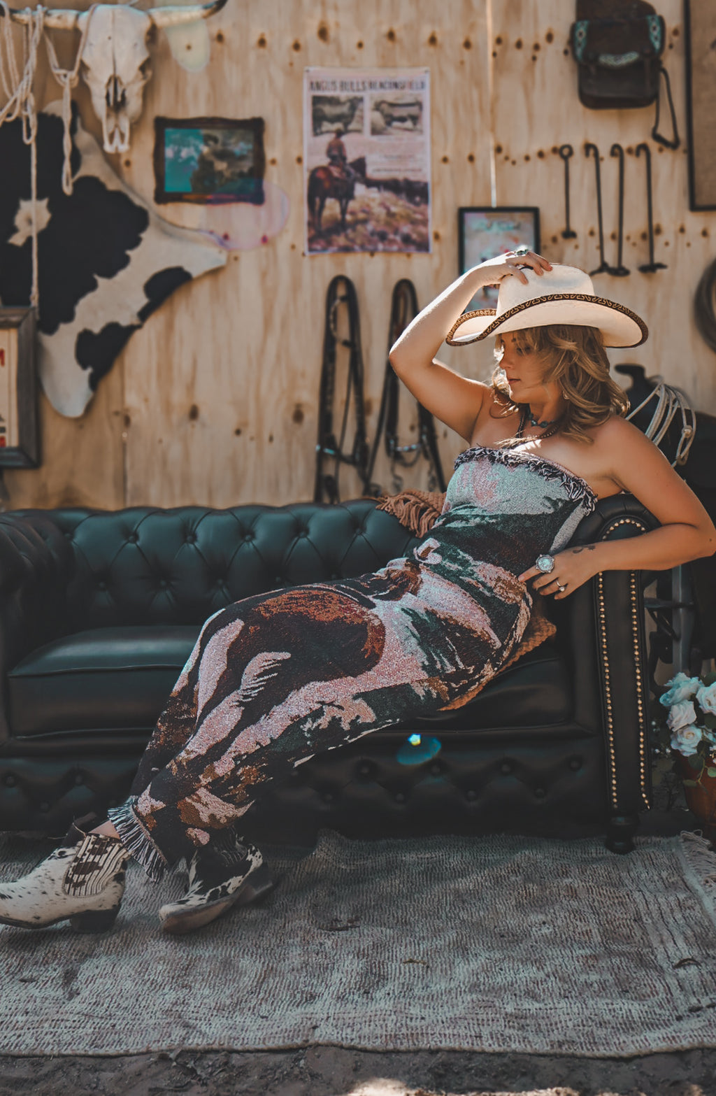 Something About The West Maxi Dress