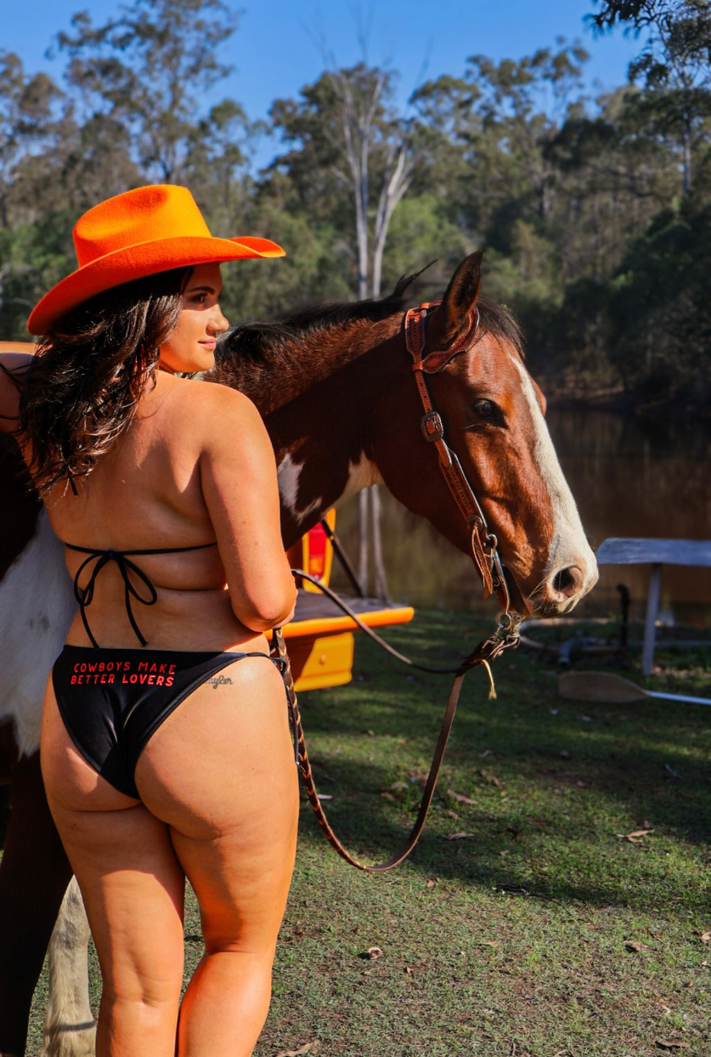 Cowboys Make Better Lovers Bikini Set