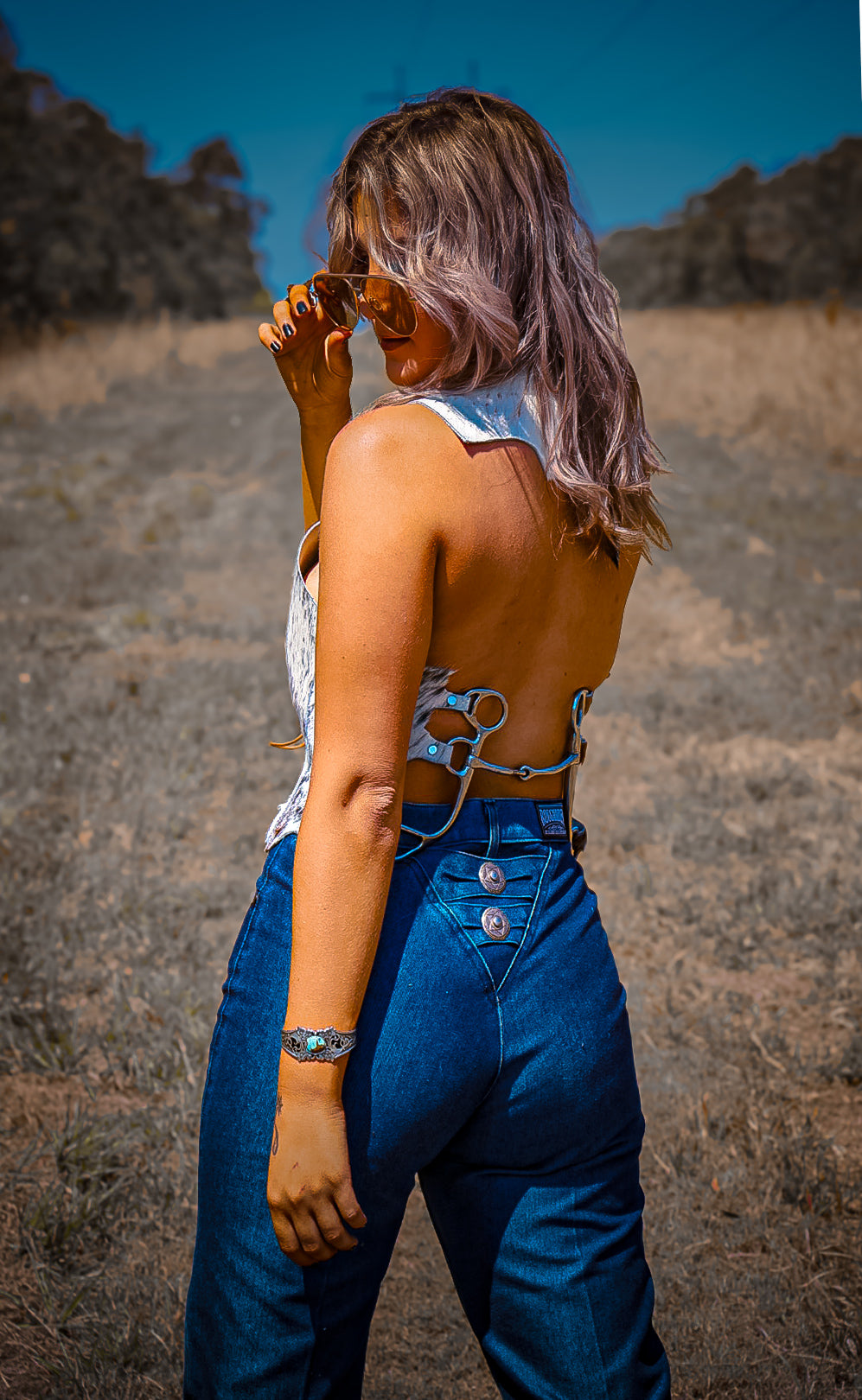 LoneStar Cowgirl Vest Top